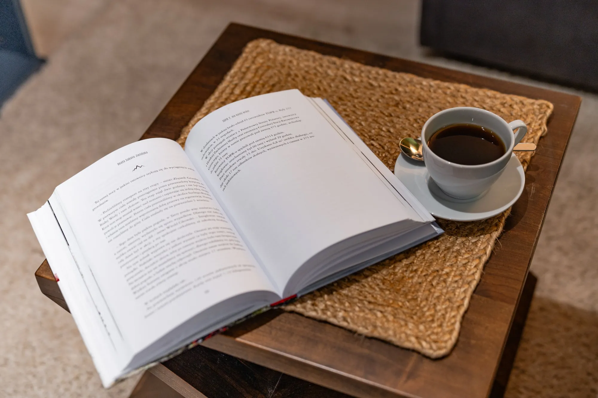 Coffee and a TOPR book