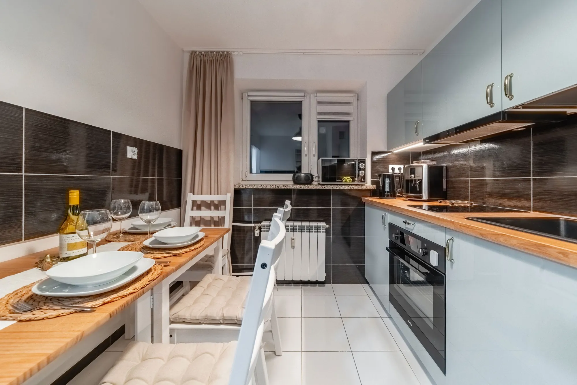 Fully equipped kitchen